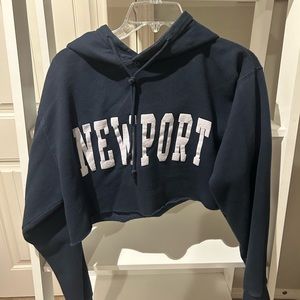 Brandy Melville cropped hoodie. Size small!